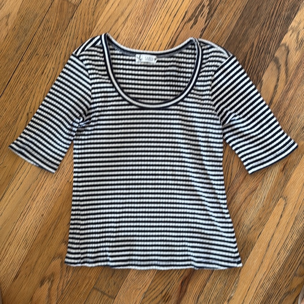 Carve Designs Asher Ribbed Top
